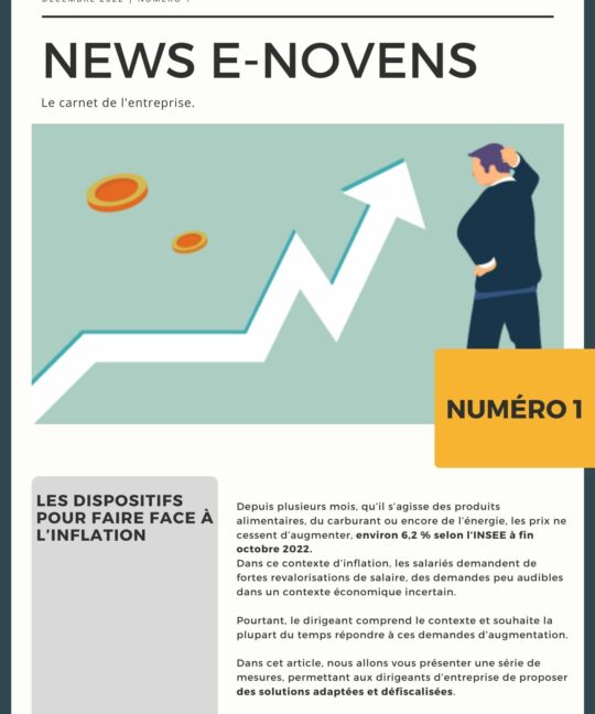 Les Dispositifs pour faire face à l’inflation